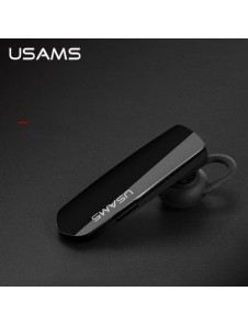 USAMS US-LF001 LF Serie Single In-Ohr Bluetooth Headset - Svart