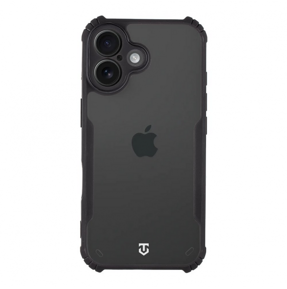 Tactical Quantum Stealth Skal till Apple iPhone 16 Klar/svart