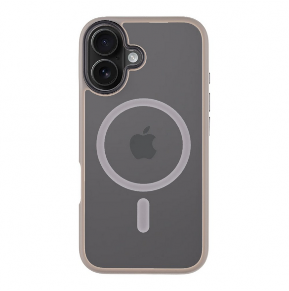 Tactical MagForce Hyperstealth skal till iPhone 16 ljusgrå