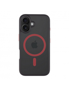 Tactical MagForce Hyperstealth 2.0 Skal till iPhone 16 Svart/Röd