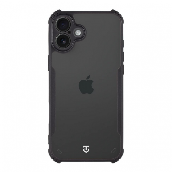 Tactical Quantum Stealth Skal till Apple iPhone 16 Plus Klar/svart