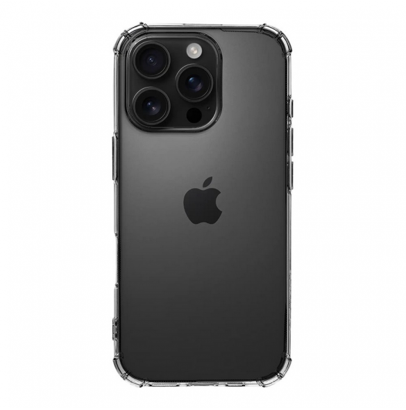 Tactical TPU Plyo Cover för Apple iPhone 16 Pro Transparent