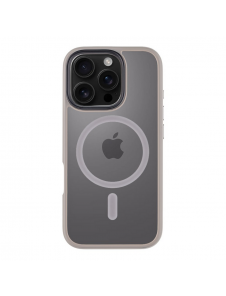Tactical MagForce Hyperstealth skal till iPhone 16 Pro ljusgrå