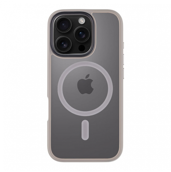 Tactical MagForce Hyperstealth skal till iPhone 16 Pro ljusgrå