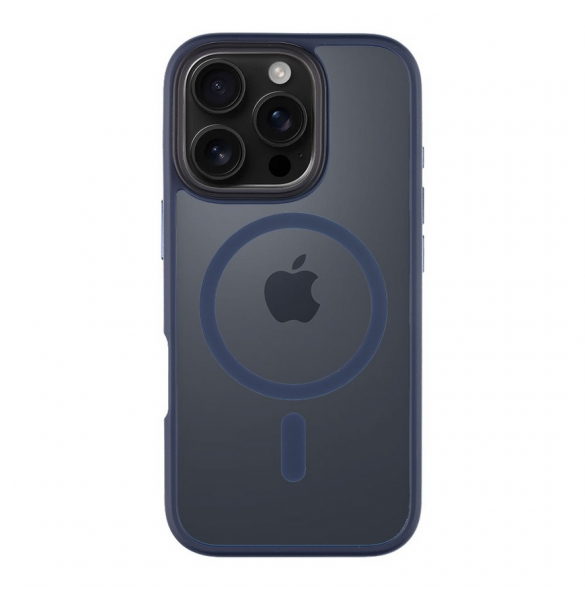 Tactical MagForce Hyperstealth Skal till iPhone 16 Pro Deep Blue
