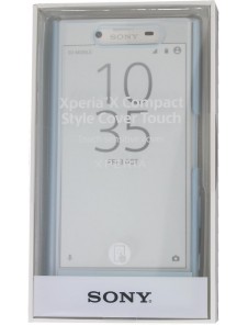 Sony 1304-4701 Style Cover Touch SCTF20 för Xperia X Compact blå