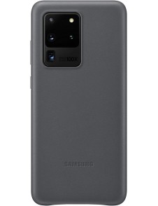 Samsung läderfodral (EF-VG988LJE) till Galaxy S20 Ultra 5G, grå