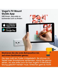Vogel's THIN 525 TV väggfäste för 102-165 cm (40-65 tum) TV