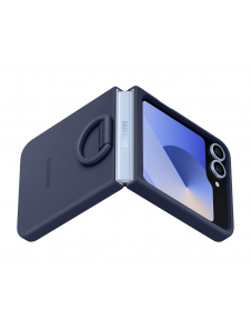 EF-PF741TNE Samsung silikonskydd med ring för Galaxy Z Flip 6 Navy