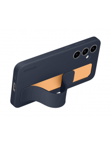 EF-GS721CNE Samsung Standing Grip Cover för Galaxy S24 FE Blå Svart