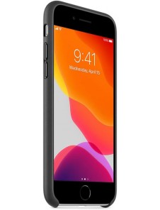 MXYM2ZM/A Apple läderfodral för iPhone 7/8/SE2020/SE2022 Svart