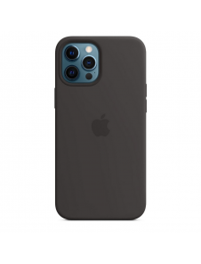 MHLG3ZE/A Apple Silikon Magsafe Skal för iPhone 12 Pro Max Svart