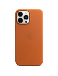 MM193ZE/A Apple Leather Magsafe Skal för iPhone 13 Pro Golden Brown