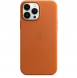 MM193ZE/A Apple Leather Magsafe Skal för iPhone 13 Pro Golden Brown