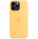 MPU03ZE/A Apple Silikon Magsafe Skal för iPhone 14 Pro Max Sunglow