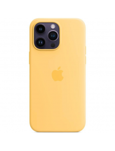 MPU03FE/A Apple Silikon Magsafe Skal för iPhone 14 Pro Max Sunglow
