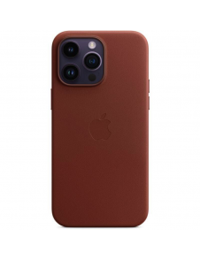 MPPQ3FE/A Apple Leather Magsafe Skal för iPhone 14 Pro Max Umber