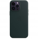 MPPN3FE/A Apple Leather Magsafe Skal för iPhone 14 Pro Max Forest Green