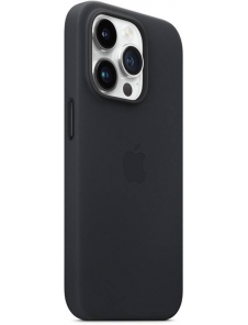 MPPM3FE/A Apple Leather Magsafe Skal för iPhone 14 Pro Max Midnight