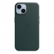 MPP53FE/A Apple Leather Magsafe Skal till iPhone 14 Forest Green
