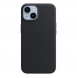 MPP43FE/A Apple Leather Magsafe Skal för iPhone 14 Midnight