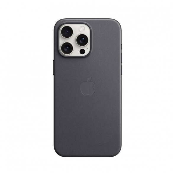 MT4V3ZM/A Apple FineWoven-fodral med MagSafe för iPhone 15 Pro Max Black