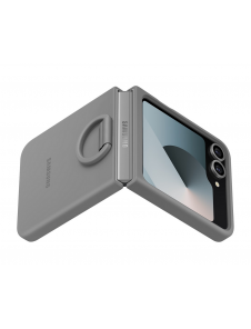 EF-PF741TJE Samsung silikonskydd med ring till Galaxy Z Flip 6 Grå
