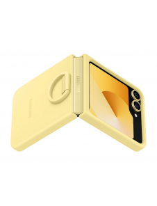 EF-PF741TYE Samsung Silikonskydd med Ring för Galaxy Z Flip 6 Gul