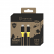 Tactical MagRope USB-C/Lightning 1m Svart/Gul