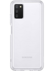Samsung Galaxy A03s Soft Clear Cover Klar - EF-QA038TTE