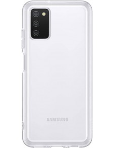 Samsung Galaxy A03s Soft Clear Cover Klar - EF-QA038TTE