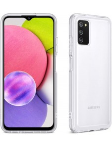 Samsung Galaxy A03s Soft Clear Cover Klar - EF-QA038TTE