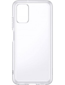 Samsung Galaxy A03s Soft Clear Cover Klar - EF-QA038TTE