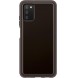 Samsung Galaxy A03s Soft Clear Cover Svart - EF-QA038TBE