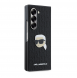Karl Lagerfeld PU Saffiano Monogram Karl Head Fodral till Samsung Galaxy Z Fold 6 Svart