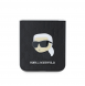 Karl Lagerfeld PU Saffiano Monogram Karl Head Fodral till Samsung Galaxy Z Flip 6 Svart