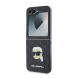 Karl Lagerfeld PU Saffiano Monogram Karl Head Fodral till Samsung Galaxy Z Flip 6 Svart