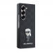 Karl Lagerfeld PU Saffiano Monogram Iconic Fodral för Samsung Galaxy Z Fold 6 Svart