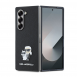 Karl Lagerfeld PU Saffiano Karl och Choupette Fodral till Samsung Galaxy Z Fold 6 Svart