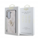 Guess PU 4G metalllogofodral för Samsung Galaxy Z Fold 6 Rosa
