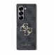 Guess PU 4G metalllogofodral till Samsung Galaxy Z Fold 6 Grå