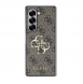 Guess PU 4G metalllogofodral till Samsung Galaxy Z Fold 6 Brun