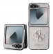 Guess PU 4G metalllogofodral för Samsung Galaxy Z Flip 6 Pink