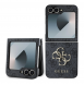 Guess PU 4G metalllogofodral till Samsung Galaxy Z Flip 6 Grå