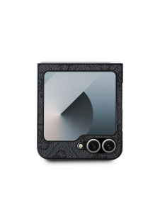 Guess PU 4G metalllogofodral till Samsung Galaxy Z Flip 6 Grå