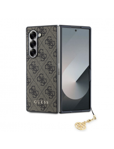 Guess 4G berlockfodral till Samsung Galaxy Z Fold 6 Brun