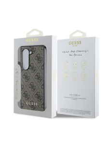 Guess 4G berlockfodral till Samsung Galaxy Z Fold 6 Brun