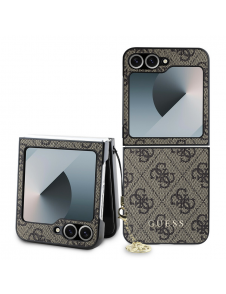 Guess 4G Charm Fodral till Samsung Galaxy Z Flip 6 Brown