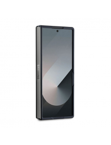 DKNY PU Läder Repeat Pattern Stack Logo MagSafe Fodral för Samsung Galaxy Z Fold 6 Black