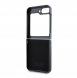 BMW M PU Carbon Tricolor Stripe Fodral till Samsung Galaxy Z Flip 6 Svart